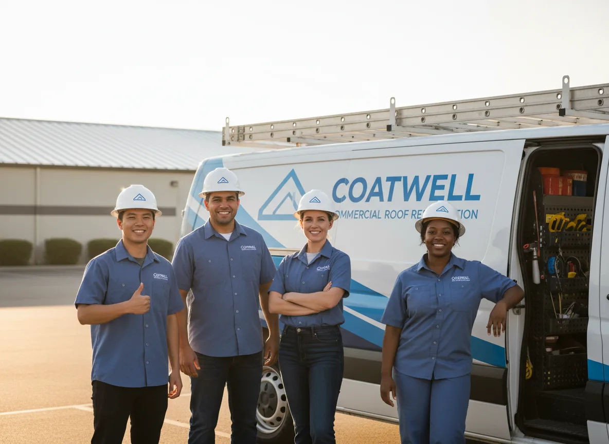 Commercial roof coating company in Deerwood, MN